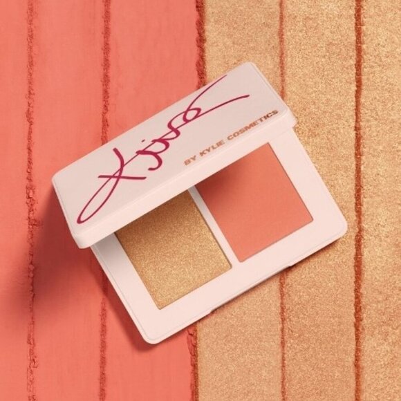Kylie Cosmetics Kris Collection Blush Highlighter Cheek Duo Limited Edition BNIB - Picture 2 of 4